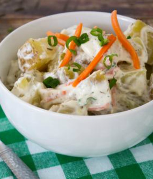 Horseradish Dill Potato Salad