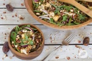 Lentil and Cauliflower Salad with Dates