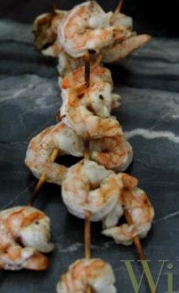 herb grilled shrimp