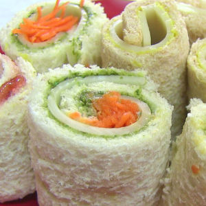 Sandwich Rollups Bread Sushi